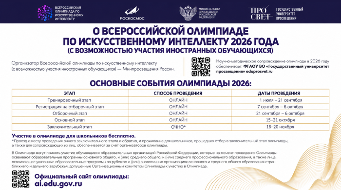 Всероссийская олимпиада по искусственному интеллекту